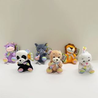 Animais de Pelcia 15cm - Kit c/6 und